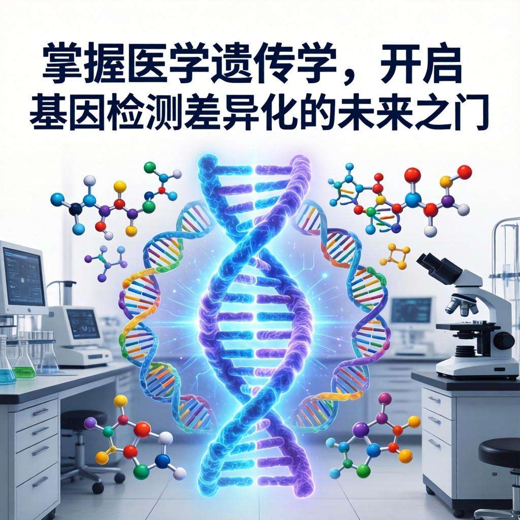 掌握医学遗传学，开启基因检测差异化的未来之门