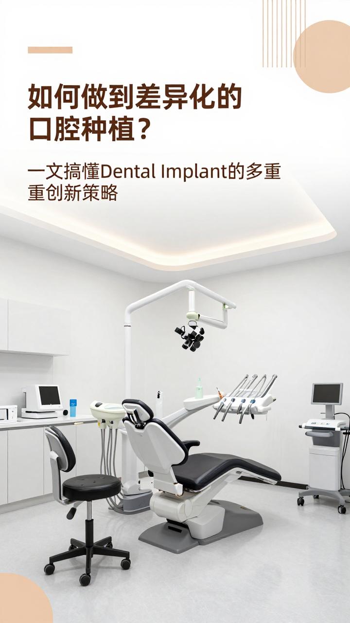如何做到差异化的口腔种植？一文搞懂Dental Implant的多重创新策略第二张图