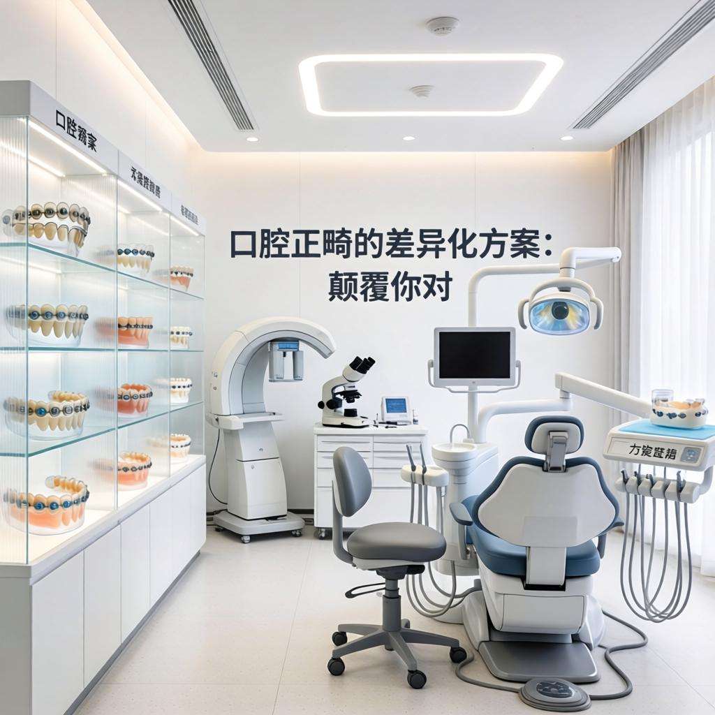 【口腔正畸的差异化方案：颠覆你对矫正的认知】