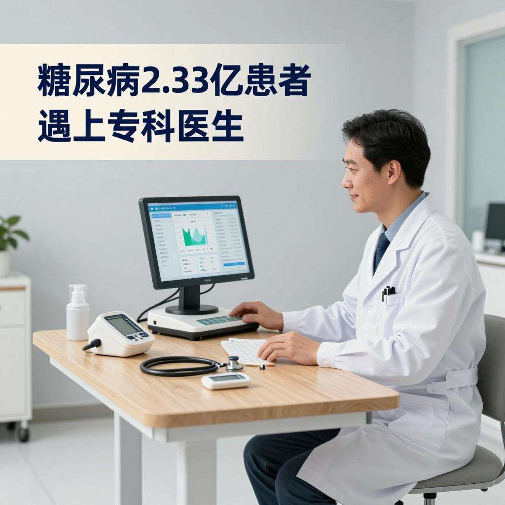 糖尿病2.33亿患者遇上专科医生不足2万，AI会成破局关键吗？
