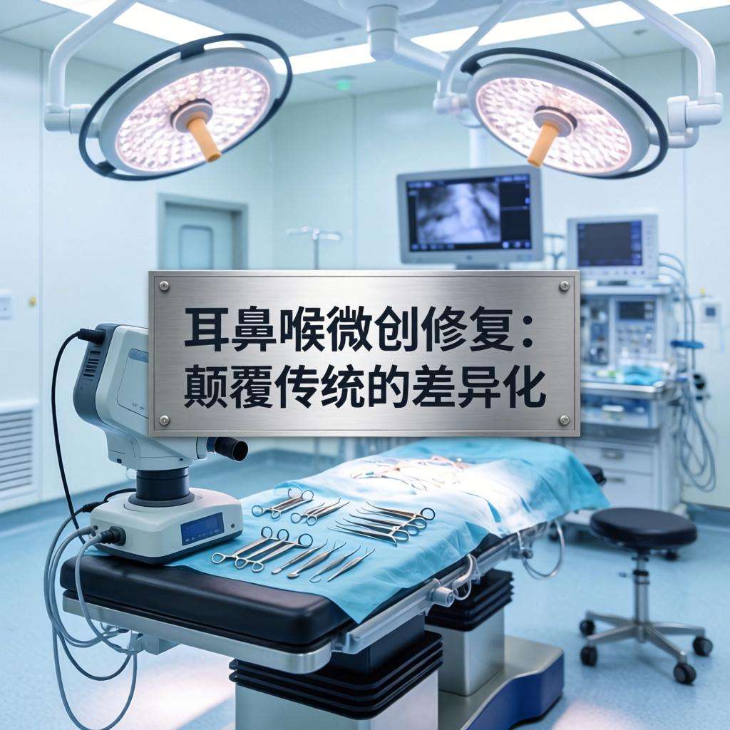 耳鼻喉微创修复：颠覆传统的差异化医技