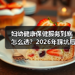 妇幼健康保健服务到底怎么选?2026年踩坑后的3点大实话(图2) 妇幼健康保健服务到底怎么选?2026年踩坑后的3点大实话(图2)