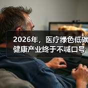 2026年,医疗绿色低碳健康产业终于不喊口号了(图1) 2026年,医疗绿色低碳健康产业终于不喊口号了(图1)