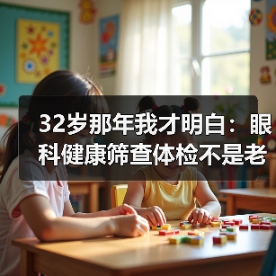 32岁那年我才明白：眼科健康筛查体检不是老年人的专利（图2）
