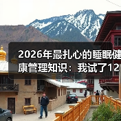 2026年最扎心的睡眠健康管理知识:我试了12种方法才搞明白(图3) 2026年最扎心的睡眠健康管理知识:我试了12种方法才搞明白(图3)