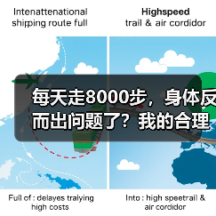 每天走8000步,身体反而出问题了?我的合理运动健康生活踩坑记(图2) 每天走8000步,身体反而出问题了?我的合理运动健康生活踩坑记(图2)