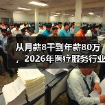 从月薪8千到年薪80万,2026年医疗服务行业竞争格局正在悄悄改变(图3) 从月薪8千到年薪80万,2026年医疗服务行业竞争格局正在悄悄改变(图3)