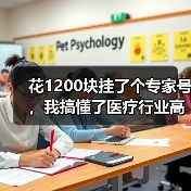 花1200块挂了个专家号,我搞懂了医疗行业高质量发展(图3) 花1200块挂了个专家号,我搞懂了医疗行业高质量发展(图3)