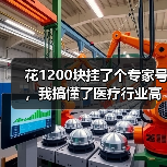 花1200块挂了个专家号,我搞懂了医疗行业高质量发展(图2) 花1200块挂了个专家号,我搞懂了医疗行业高质量发展(图2)