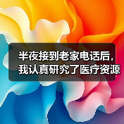 半夜接到老家电话后，我认真研究了医疗资源区域均衡布局（图4）