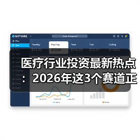 医疗行业投资最新热点：2026年这3个赛道正在被疯抢（图2）