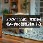 2026年实战:生物医疗临床转化管理到底卡在哪?(图1) 2026年实战:生物医疗临床转化管理到底卡在哪?(图1)