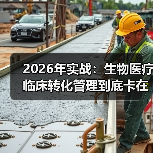2026年实战:生物医疗临床转化管理到底卡在哪?(图4) 2026年实战:生物医疗临床转化管理到底卡在哪?(图4)