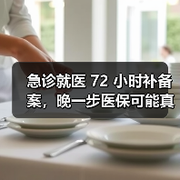急诊就医 72 小时补备案,晚一步医保可能真报不了(图2) 急诊就医 72 小时补备案,晚一步医保可能真报不了(图2)