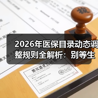 2026年医保目录动态调整规则全解析:别等生病才看懂这3个关键点(图1) 2026年医保目录动态调整规则全解析:别等生病才看懂这3个关键点(图1)