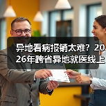 异地看病报销太难?2026年跨省异地就医线上备案实操(图1) 异地看病报销太难?2026年跨省异地就医线上备案实操(图1)