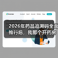 2026年药品追溯码全面推行后,我那个开药房的朋友差点关门(图4) 2026年药品追溯码全面推行后,我那个开药房的朋友差点关门(图4)