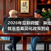 2026年最新调整:异地就医备案简化政策到底能省多少事?(图2) 2026年最新调整:异地就医备案简化政策到底能省多少事?(图2)