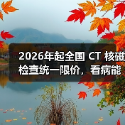 2026年起全国 CT 核磁检查统一限价,看病能省多少钱?(图3) 2026年起全国 CT 核磁检查统一限价,看病能省多少钱?(图3)
