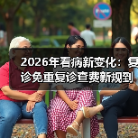 2026年看病新变化:复诊免重复诊查费新规到底省了多少钱?(图1) 2026年看病新变化:复诊免重复诊查费新规到底省了多少钱?(图1)