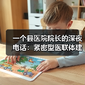 一个县医院院长的深夜电话:紧密型医联体建设到底卡在哪?(图1) 一个县医院院长的深夜电话:紧密型医联体建设到底卡在哪?(图1)