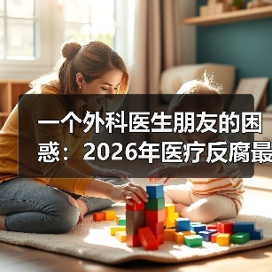 一个外科医生朋友的困惑:2026年医疗反腐最新政策到底在改变什么?(图1) 一个外科医生朋友的困惑:2026年医疗反腐最新政策到底在改变什么?(图1)