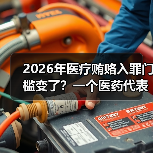 2026年医疗贿赂入罪门槛变了?一个医药代表朋友的亲身经历(图2) 2026年医疗贿赂入罪门槛变了?一个医药代表朋友的亲身经历(图2)
