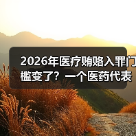 2026年医疗贿赂入罪门槛变了?一个医药代表朋友的亲身经历(图4) 2026年医疗贿赂入罪门槛变了?一个医药代表朋友的亲身经历(图4)