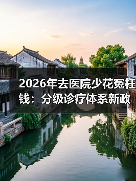 2026年去医院少花冤枉钱:分级诊疗体系新政到底怎么用(图1) 2026年去医院少花冤枉钱:分级诊疗体系新政到底怎么用(图1)