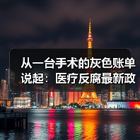从一台手术的灰色账单说起:医疗反腐最新政策如何改变普通人看病(图3) 从一台手术的灰色账单说起:医疗反腐最新政策如何改变普通人看病(图3)
