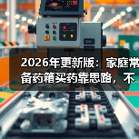 2026年更新版：家庭常备药箱买药靠思路，不靠堆药（图3）
