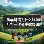 科学辟谣为什么越辟越乱?一次关于健康谣言的理性拆解(图3) 科学辟谣为什么越辟越乱?一次关于健康谣言的理性拆解(图3)