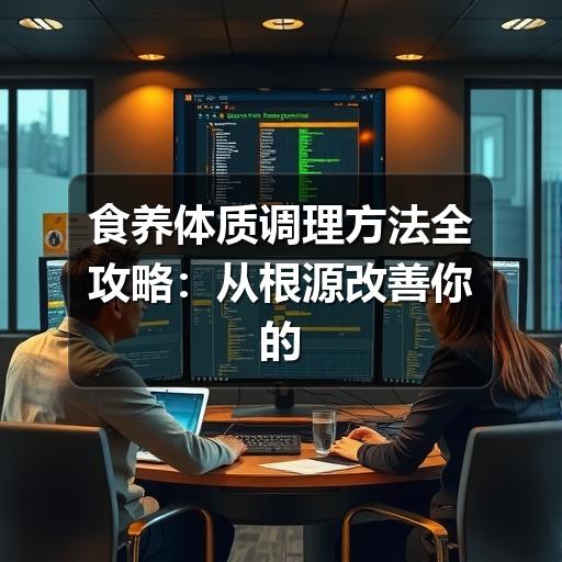食养体质调理方法全攻略：从根源改善你的健康
