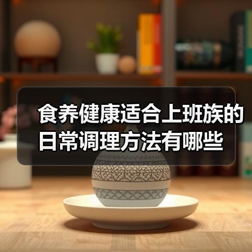 食养健康适合上班族的日常调理方法有哪些